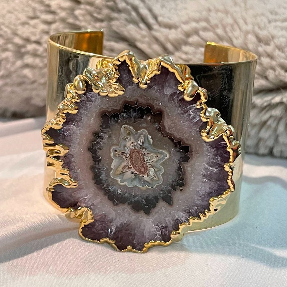 Geode Cuff Bracelet